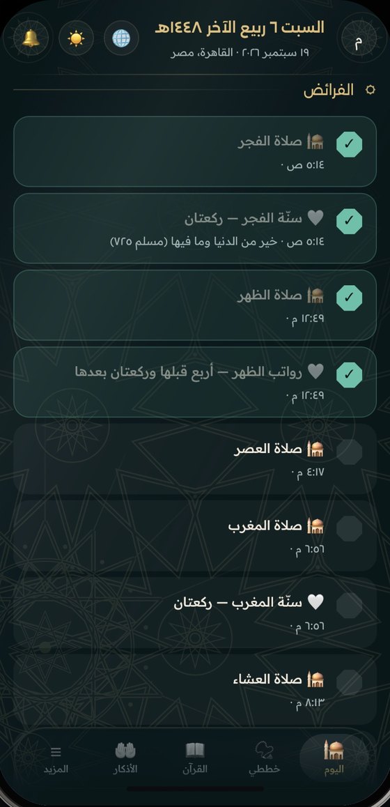قائمة الفرائض